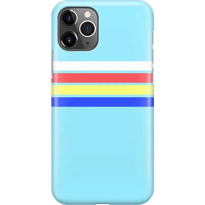 Affordable Luxury Totally Groovy | Teal Rainbow Stripes Color Block Case  Dont Miss Out!
