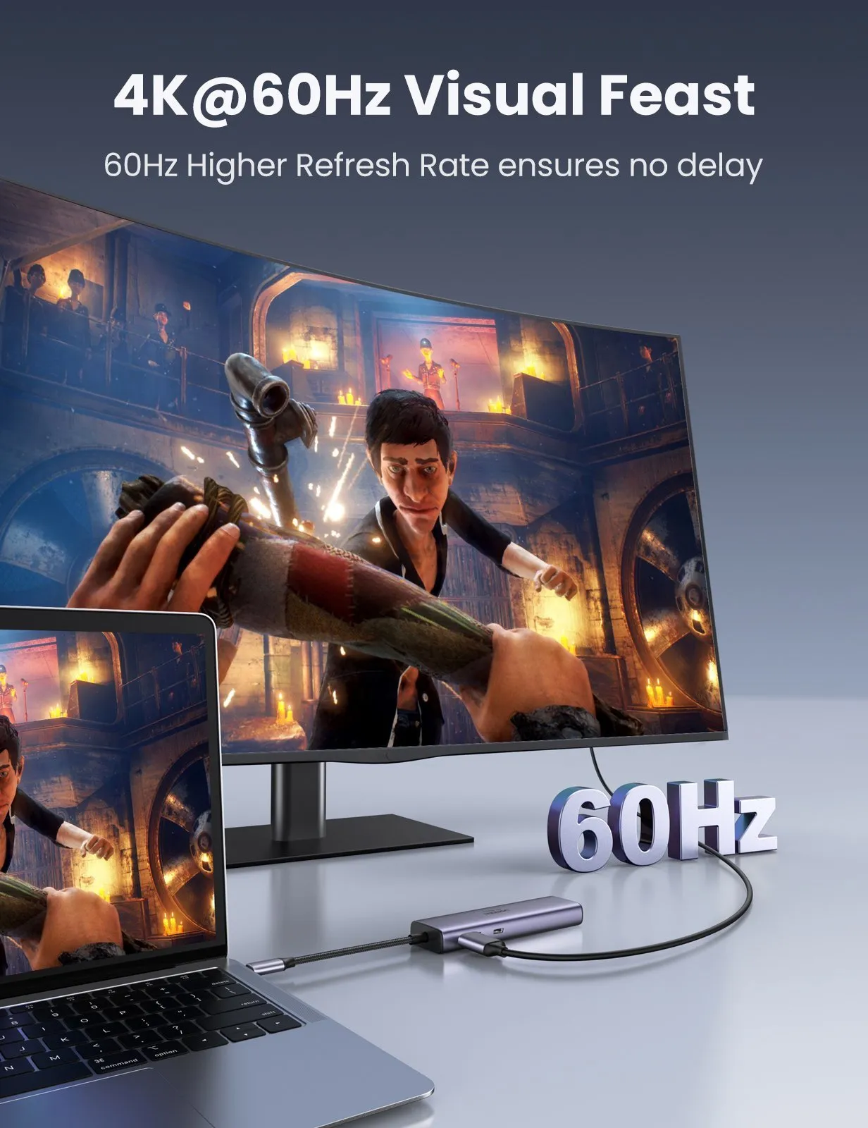 Affordable Luxury UGREEN 7-in-1 4K HDMI USB C Hub  Ends Soon!