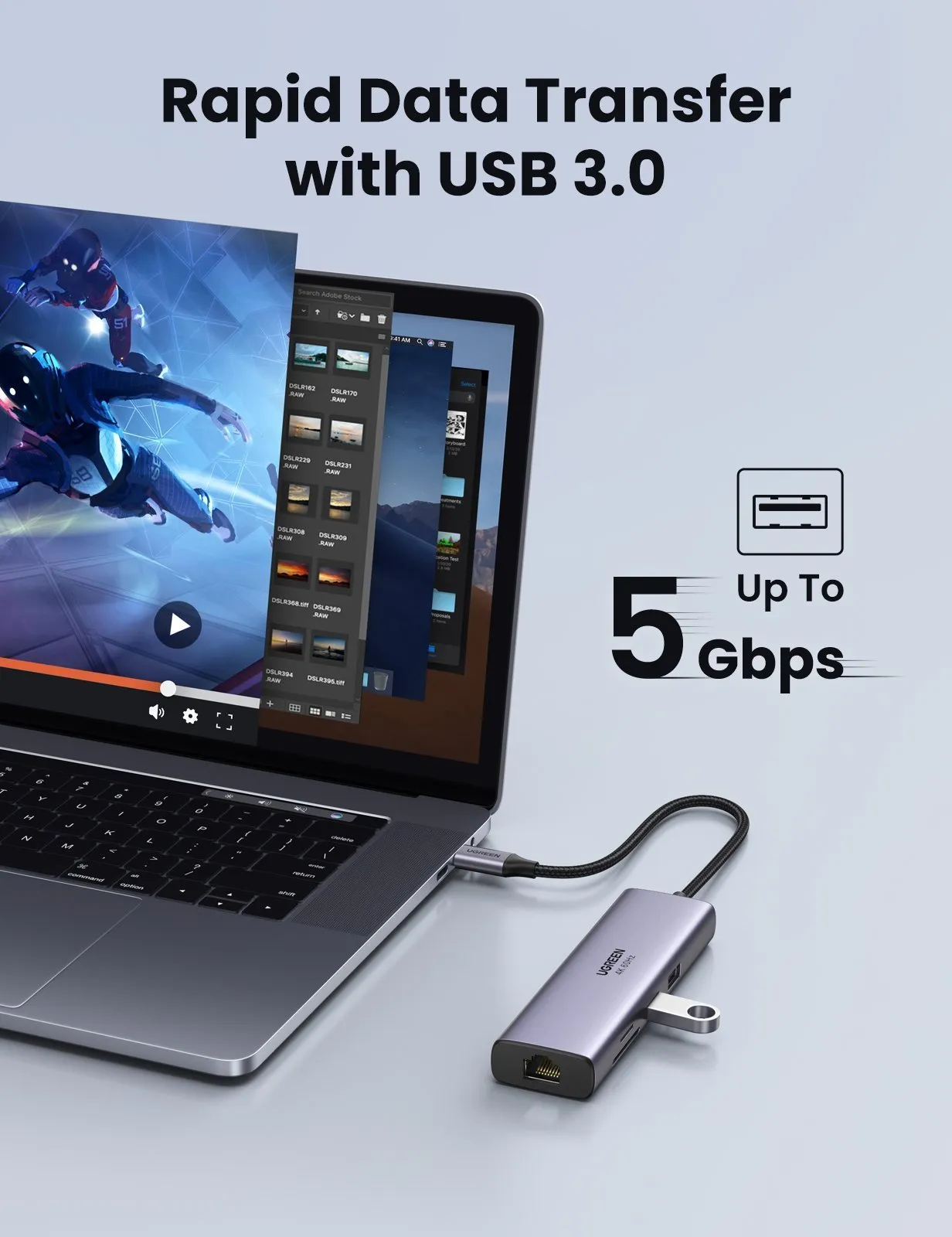 Affordable Luxury UGREEN 7-in-1 4K HDMI USB C Hub  Ends Soon!
