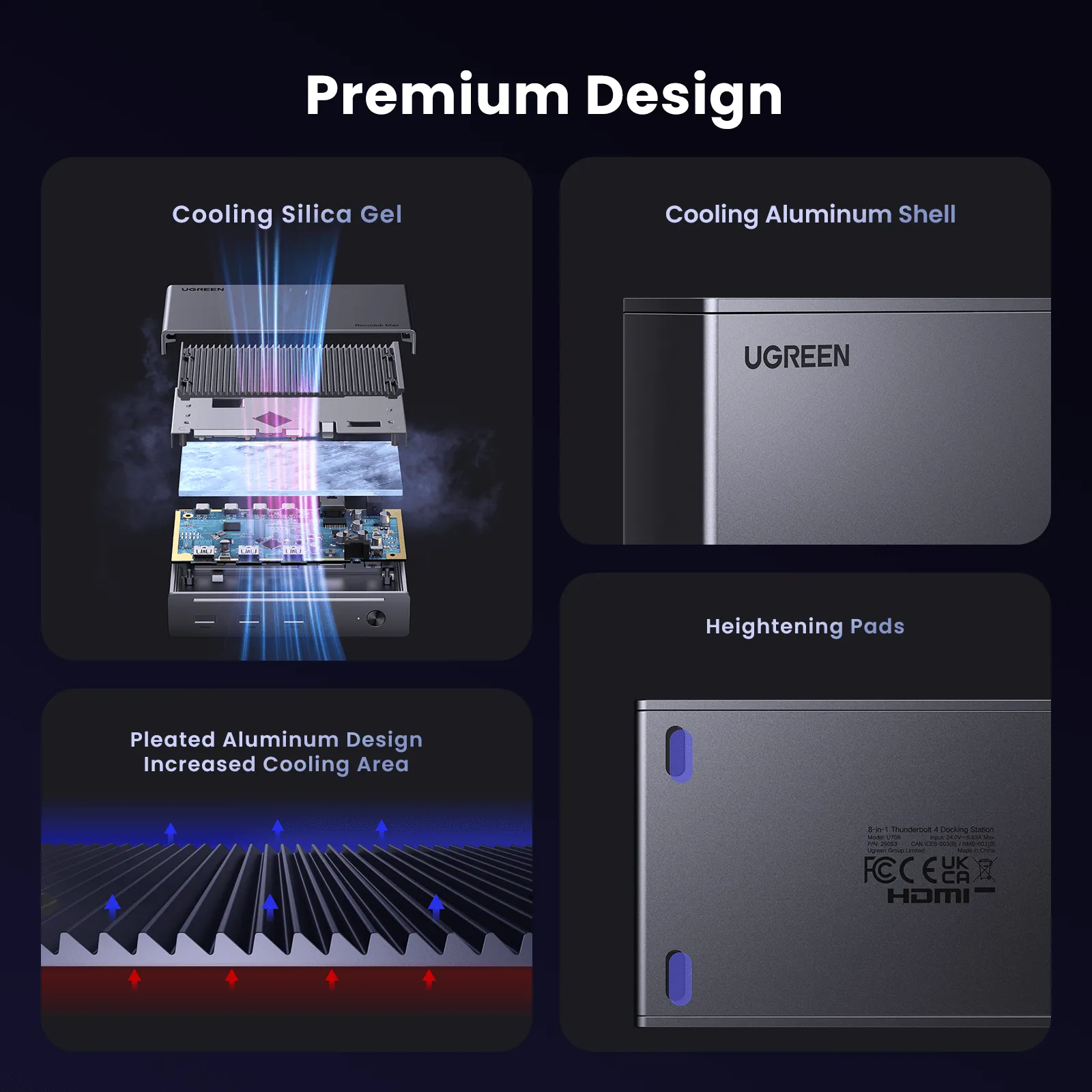 Affordable Luxury UGREEN Revodok Max 8-in-1 Thunderbolt 4 Docking Station  Today Only!