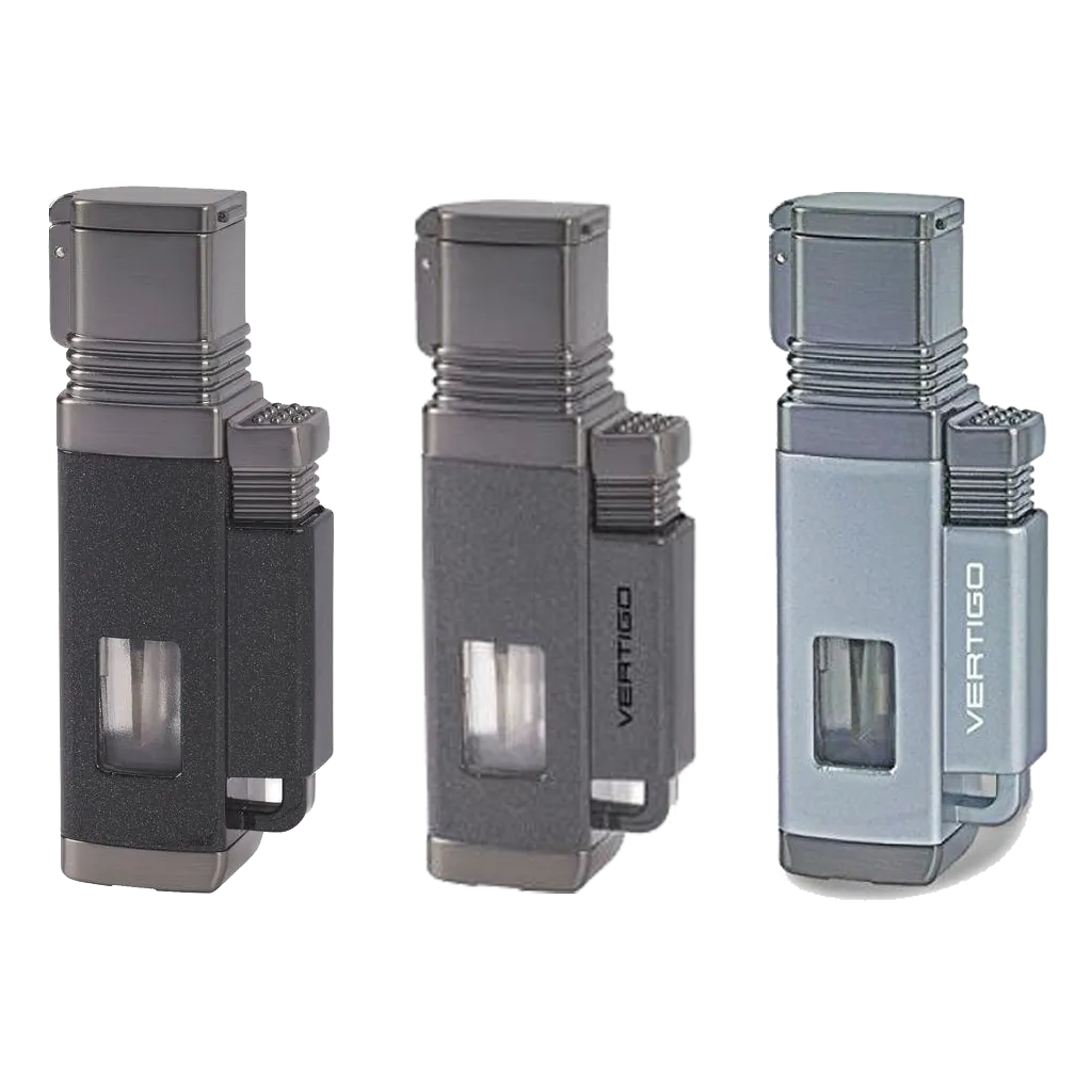 Affordable Luxury Vertigo Churchill Quadruple Torch Lighter  Today Only!