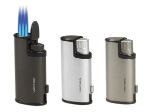 Affordable Luxury Vertigo Warrior Triple Flame Lighter w/ Cigar Punch  Limited Availability!