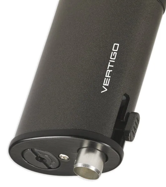 Affordable Luxury Vertigo Warrior Triple Flame Lighter w/ Cigar Punch  Limited Availability!