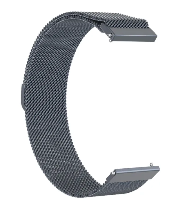 Affordable Luxury Xiaomi Amazfit GTS Milanese Strap (Space Grey)  Limited Stock!