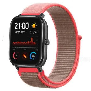 Affordable Luxury Xiaomi Amazfit GTS Nylon Strap (Neon Pink)  Today Only!