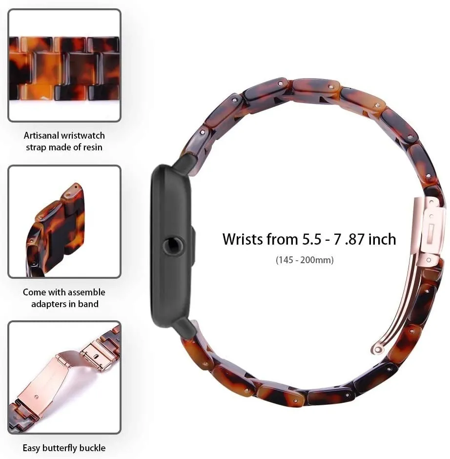 Affordable Luxury Xiaomi Amazfit GTS Resin Strap (Lava)  Stylish & Comfortable