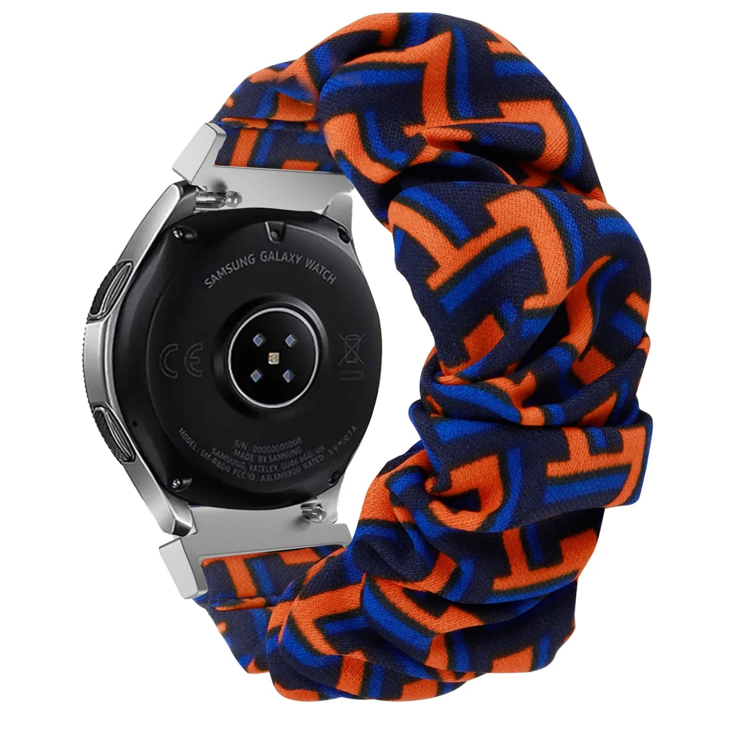 Affordable Luxury Xiaomi Amazfit GTS Scrunchie Strap (Black/Orange/Blue)  Stylish & Comfortable