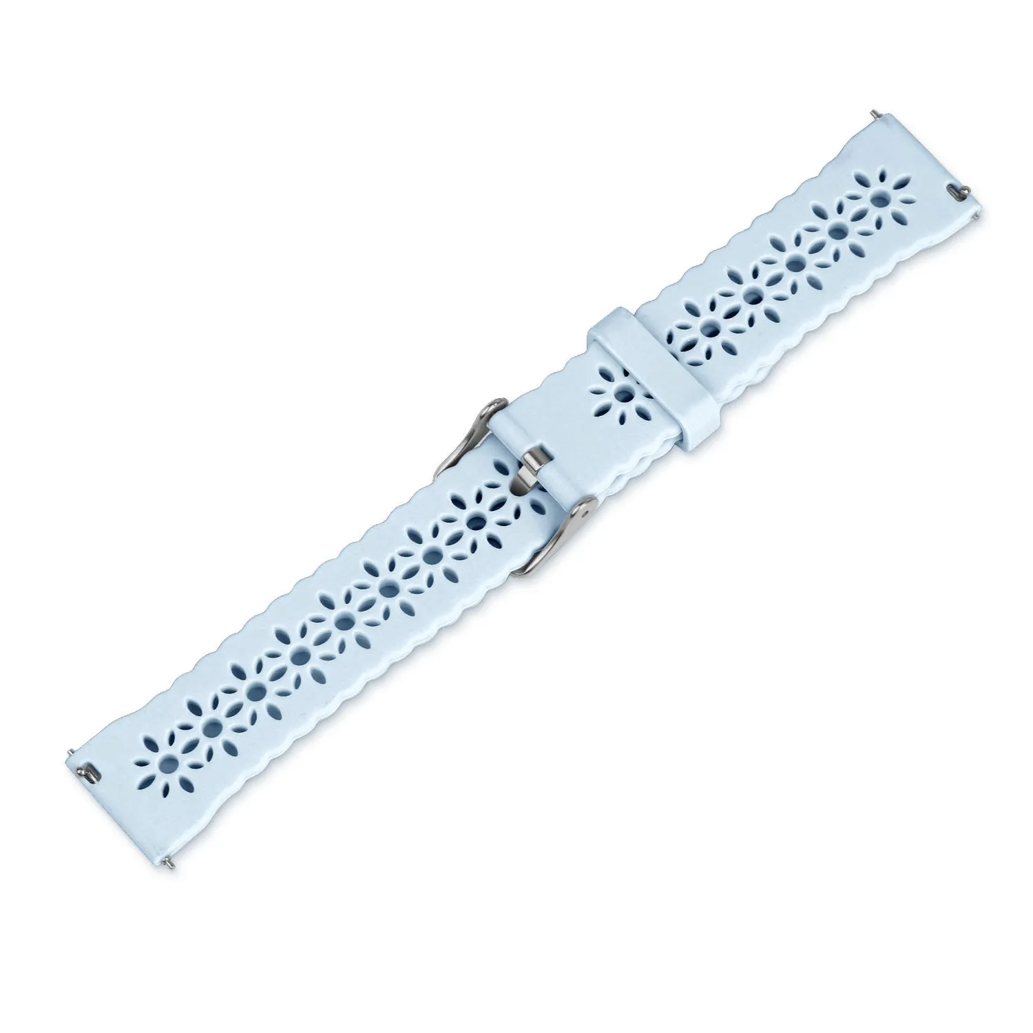 Affordable Luxury Xiaomi Amazfit GTS Silicone Strap Patterned (Mist Blue)  Limited Stock!