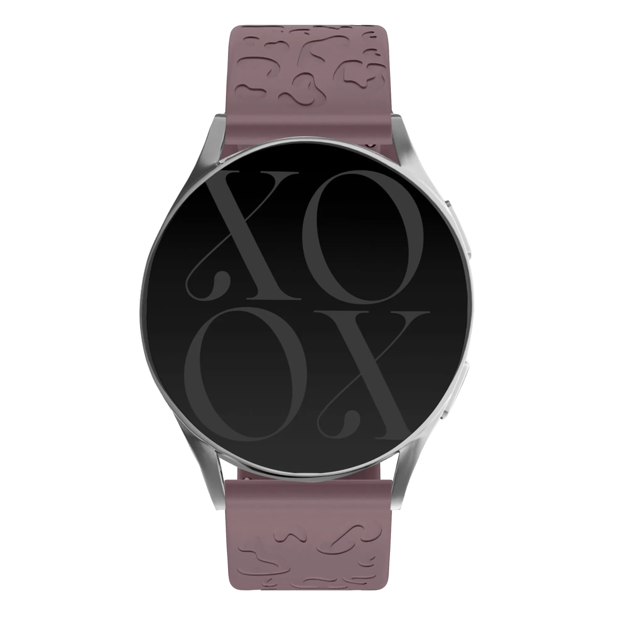 Affordable Luxury xoxo Wildhearts Amazfit GTS 2 Silicone Strap Leopard Print (Berry Purple)  Ends Soon!