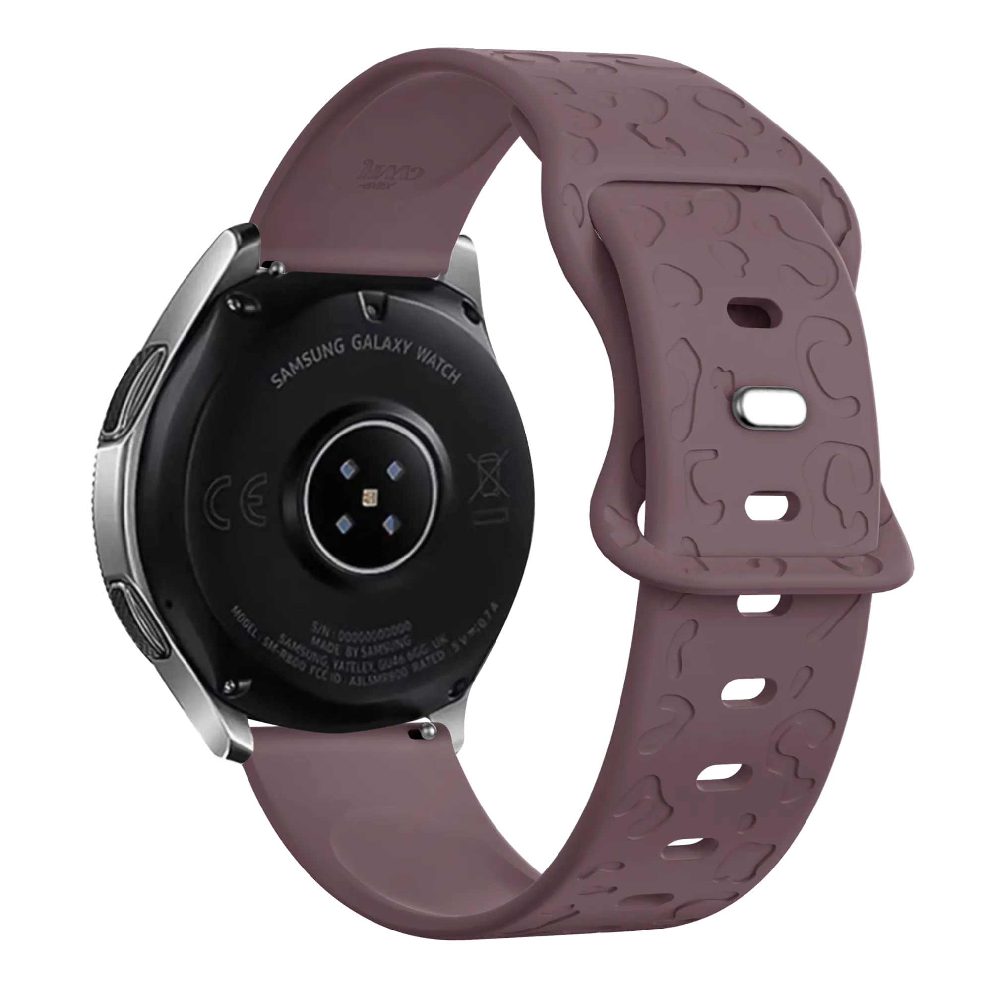 Affordable Luxury xoxo Wildhearts Amazfit GTS 2 Silicone Strap Leopard Print (Berry Purple)  Ends Soon!