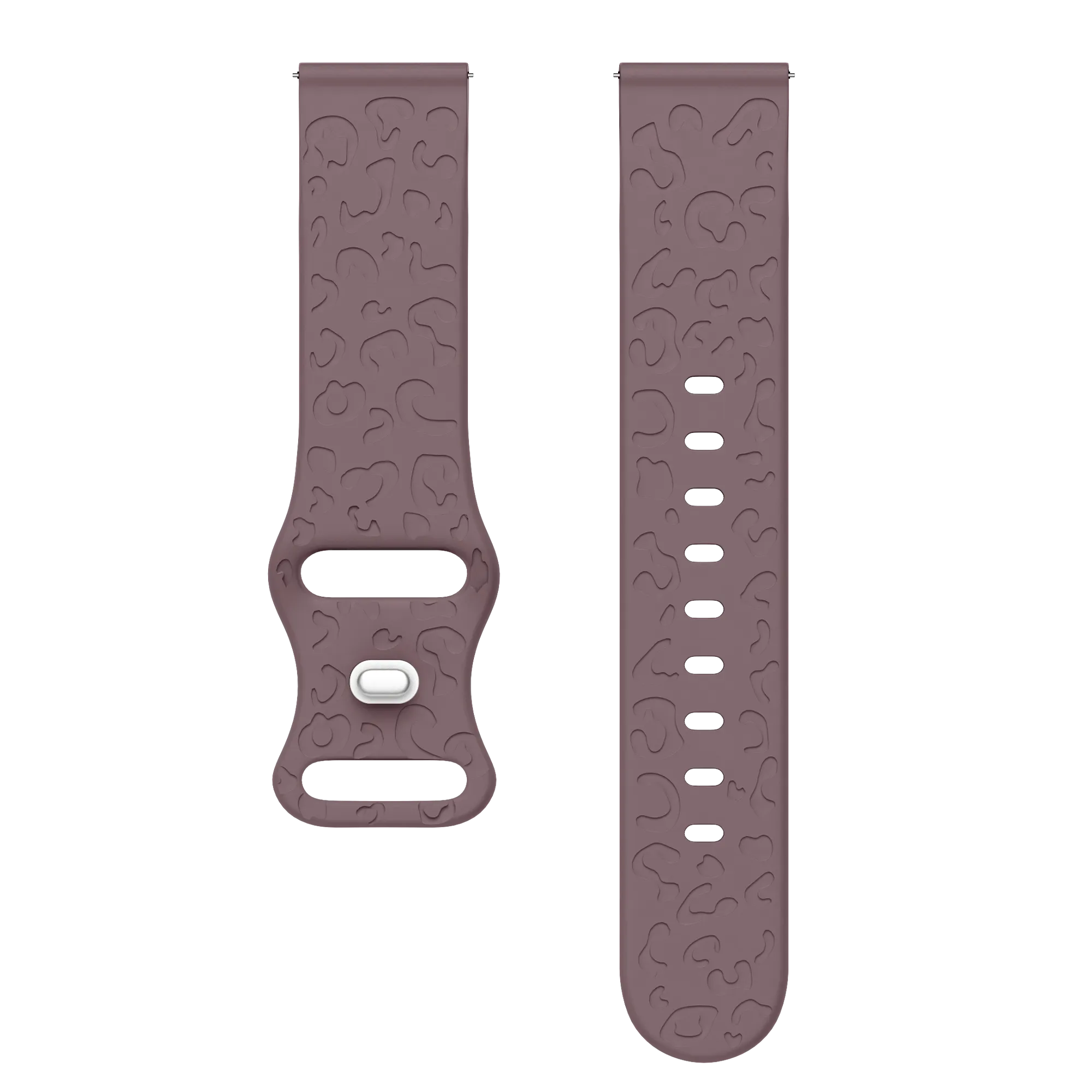 Affordable Luxury xoxo Wildhearts Amazfit GTS 2 Silicone Strap Leopard Print (Berry Purple)  Ends Soon!