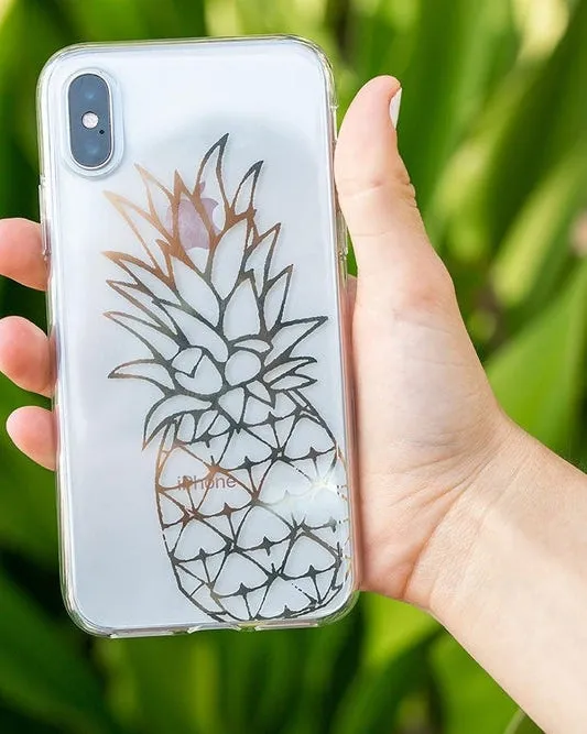 Affordable Luxury You're a Fine-Apple | Gold Pineapple Clear Case  Stylish & Comfortable