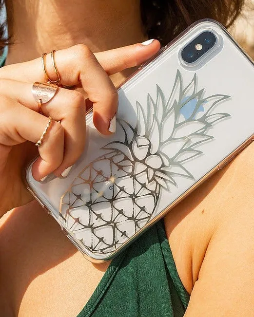 Affordable Luxury You're a Fine-Apple | Gold Pineapple Clear Case  Stylish & Comfortable