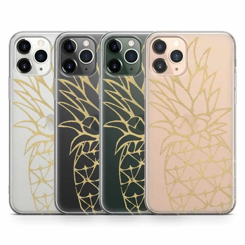 Affordable Luxury You're a Fine-Apple | Gold Pineapple Clear Case  Stylish & Comfortable