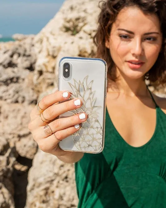 Affordable Luxury You're a Fine-Apple | Gold Pineapple Clear Case  Stylish & Comfortable