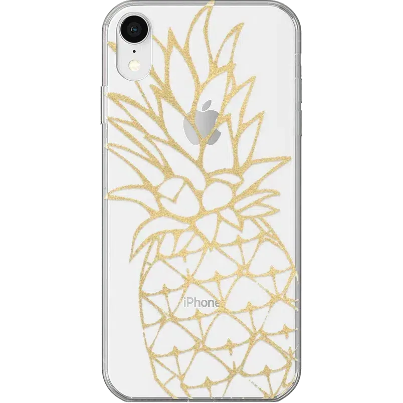Affordable Luxury You're a Fine-Apple | Gold Pineapple Clear Case  Stylish & Comfortable