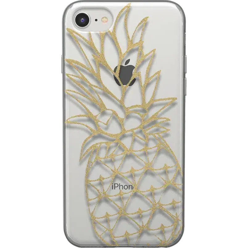 Affordable Luxury You're a Fine-Apple | Gold Pineapple Clear Case  Stylish & Comfortable