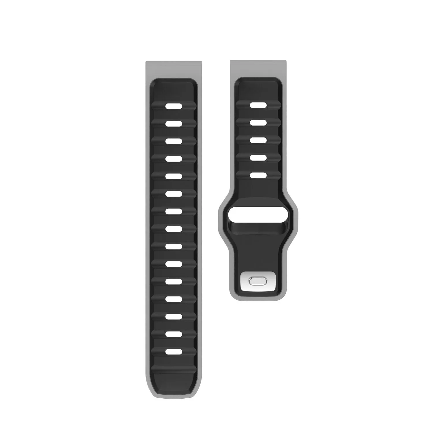 Best-Selling Amazfit GTS 2 Outdoor Duo Silicone Strap (Black/Grey)  Today Only!