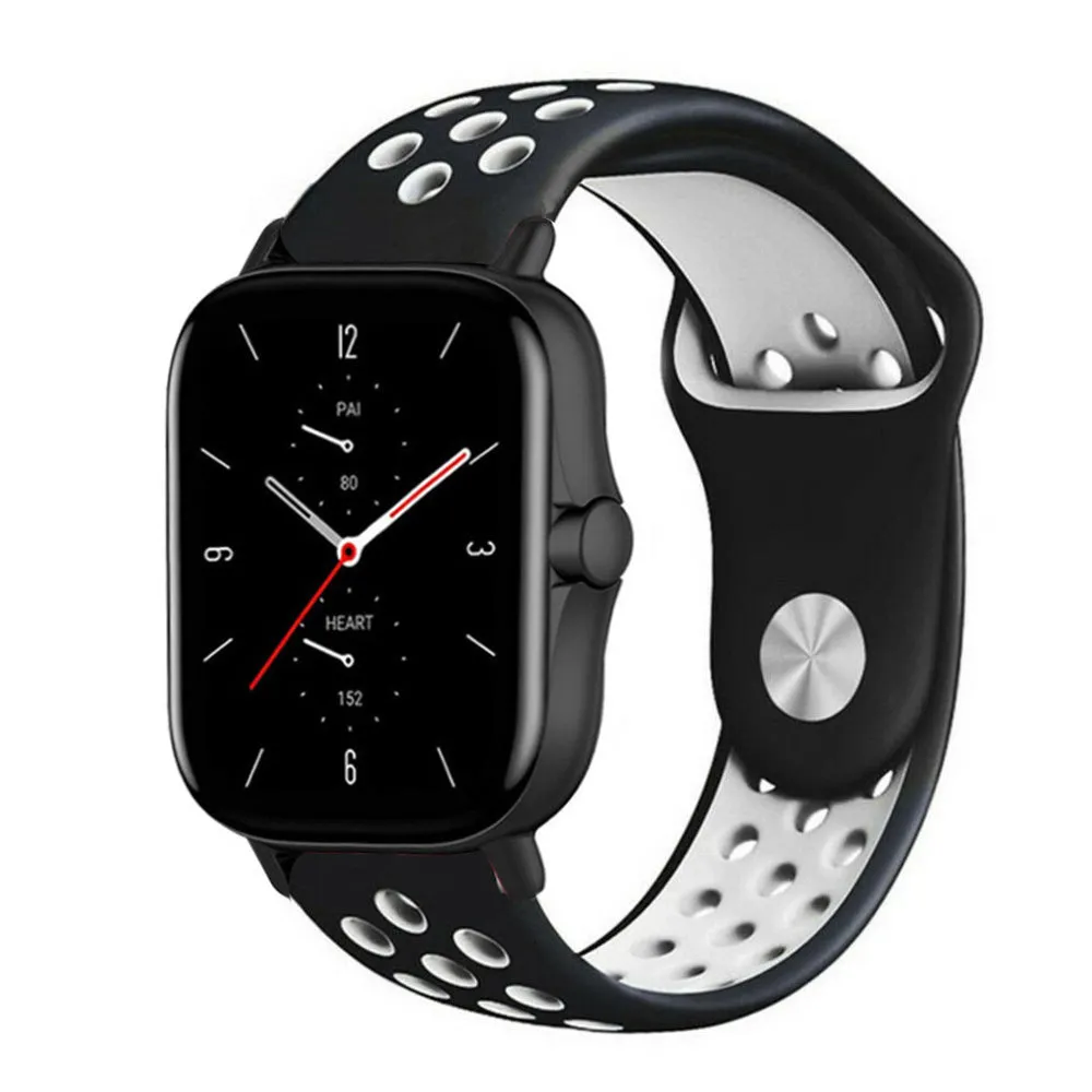 Best-Selling Amazfit GTS 2 Sport Strap (Black/White)  Ends Soon!