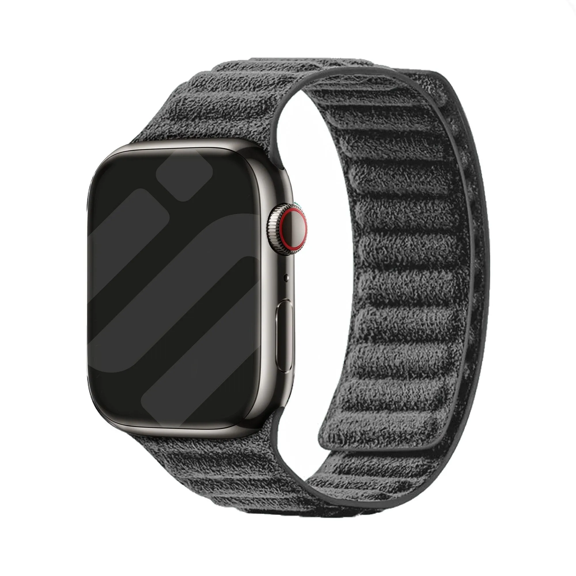 Best-Selling Apple Watch Alcantara Strap (Black)  Last Few Pieces!