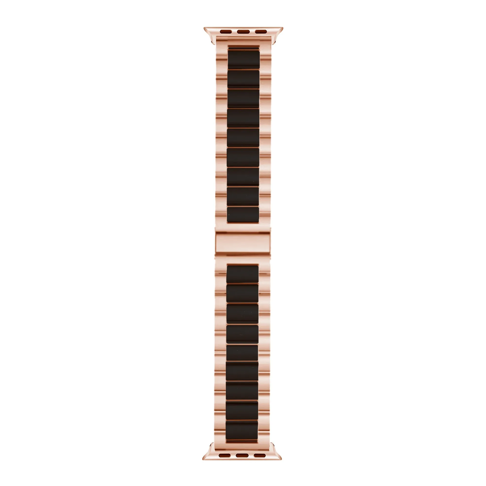 Best-Selling Apple Watch Steel Strap (Rose Gold/Black)  Today Only!
