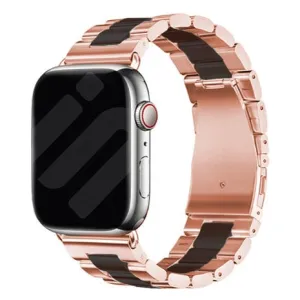 Best-Selling Apple Watch Steel Strap (Rose Gold/Black)  Today Only!