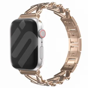 Best-Selling Apple Watch Steel Strap V-Type (Rosegold)  Limited Release!