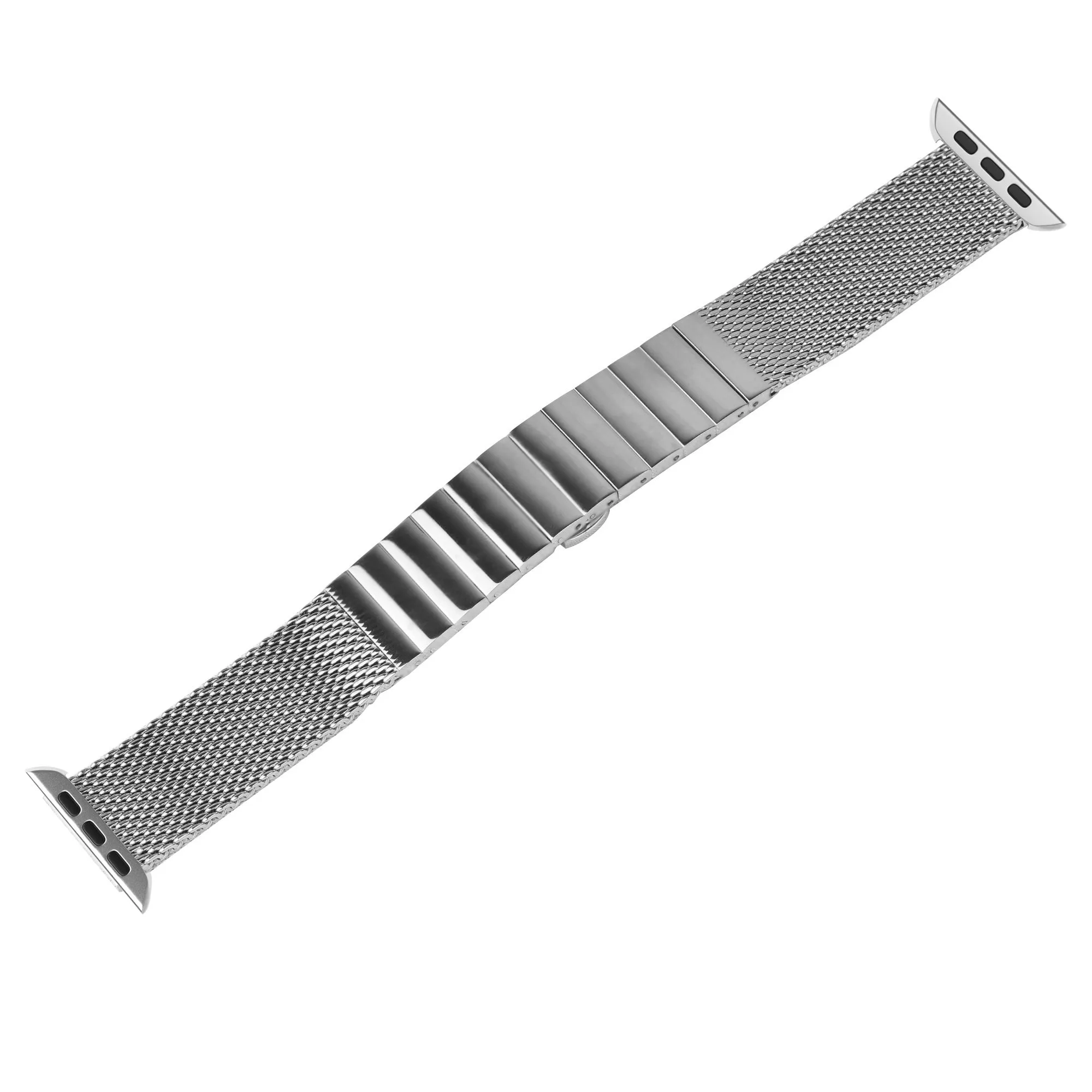 Best-Selling Apple Watch Steel/Milanese Strap (Silver)  Stylish & Comfortable