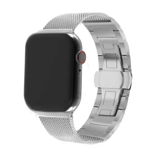 Best-Selling Apple Watch Steel/Milanese Strap (Silver)  Stylish & Comfortable