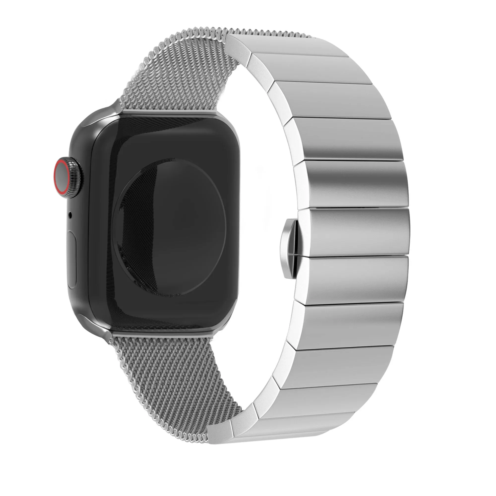 Best-Selling Apple Watch Steel/Milanese Strap (Silver)  Stylish & Comfortable