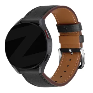 Best-Selling Bandz Amazfit GTS 4 (Mini) Leather Strap 'Deluxe' (Black)  Limited Stock!