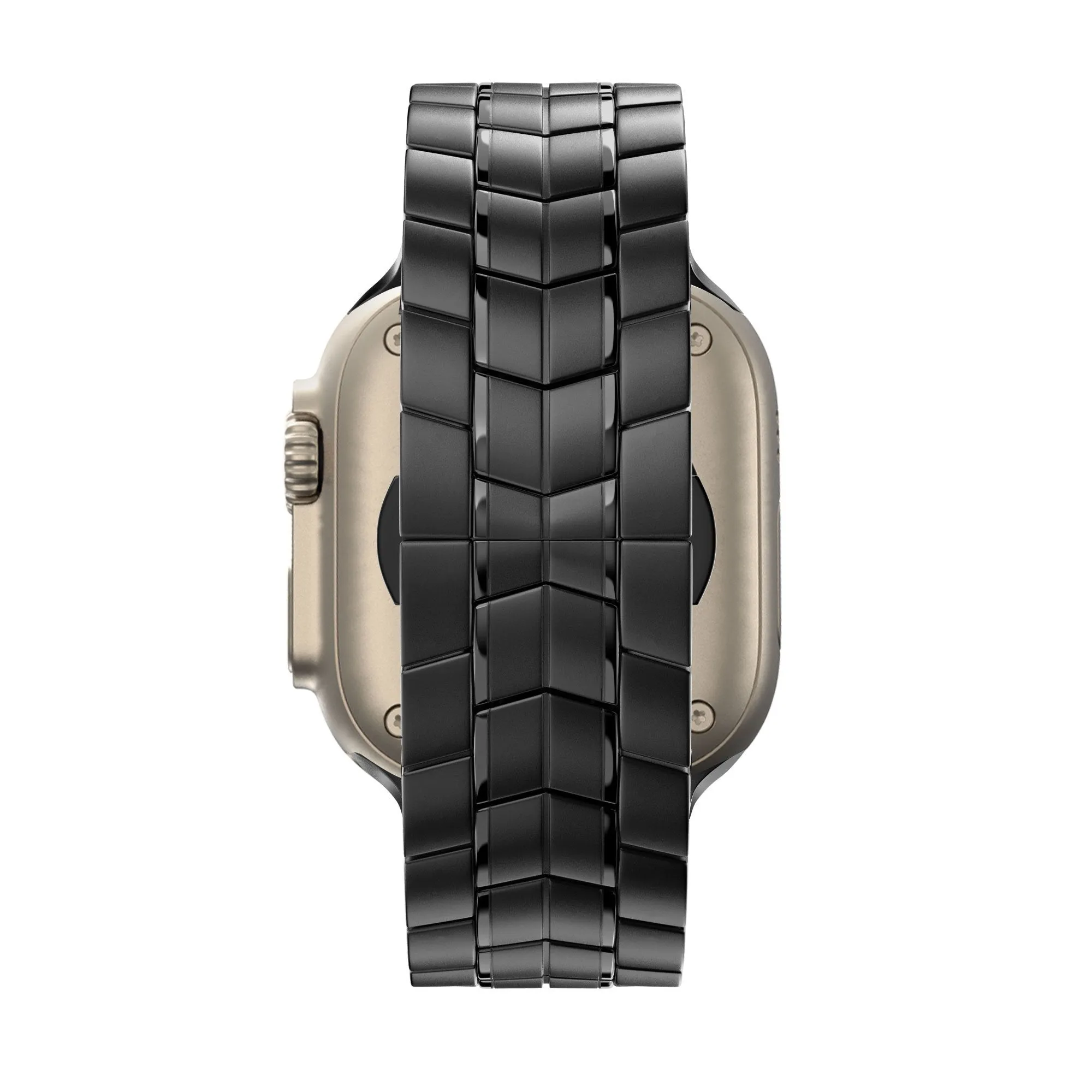 Best-Selling Bandz Apple Watch Titanium Strap 'Supreme' (Black)  Almost Gone!