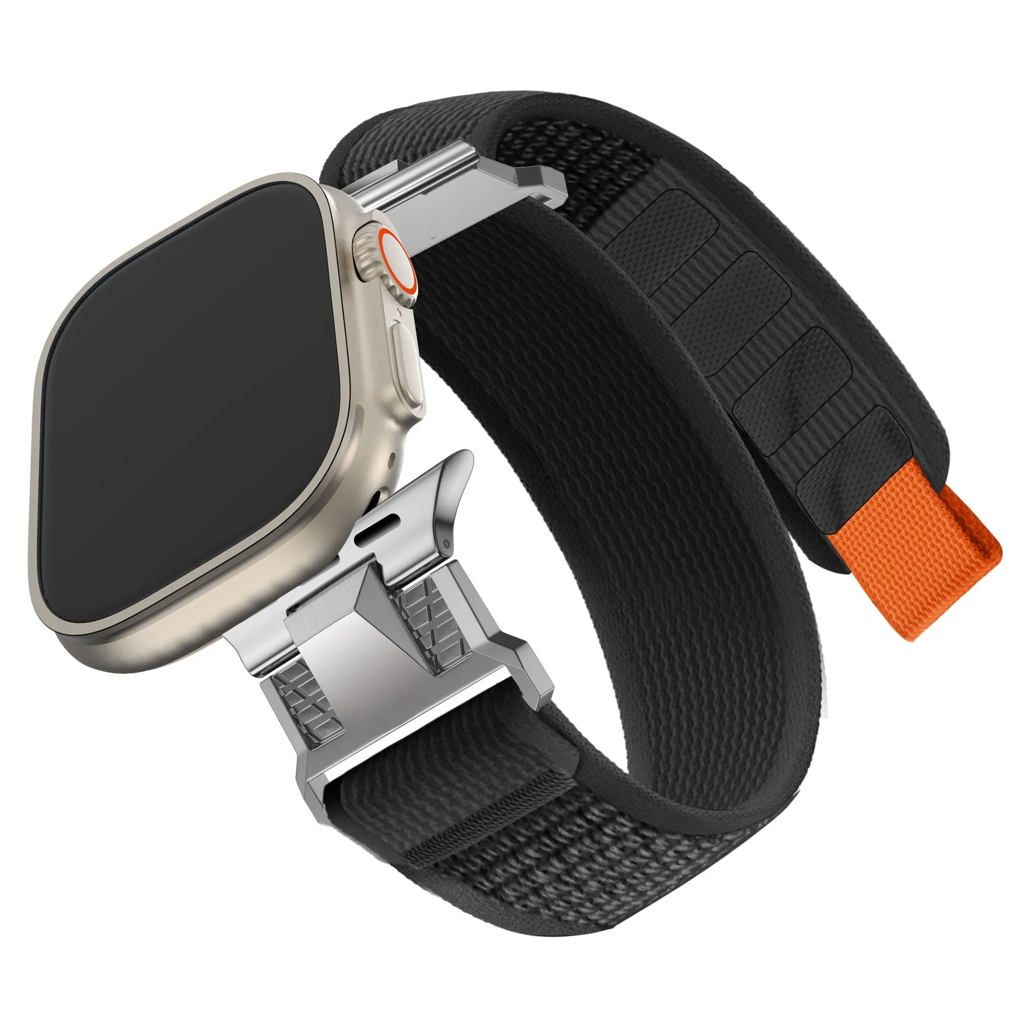 Best-Selling Bandz Apple Watch Trail Loop Strap 'Mecha' (Black)  Ends Soon!