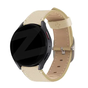 Best-Selling Bandz Redmi Watch 5 Active Leather Strap 'Deluxe' (Khaki)  Last Chance!