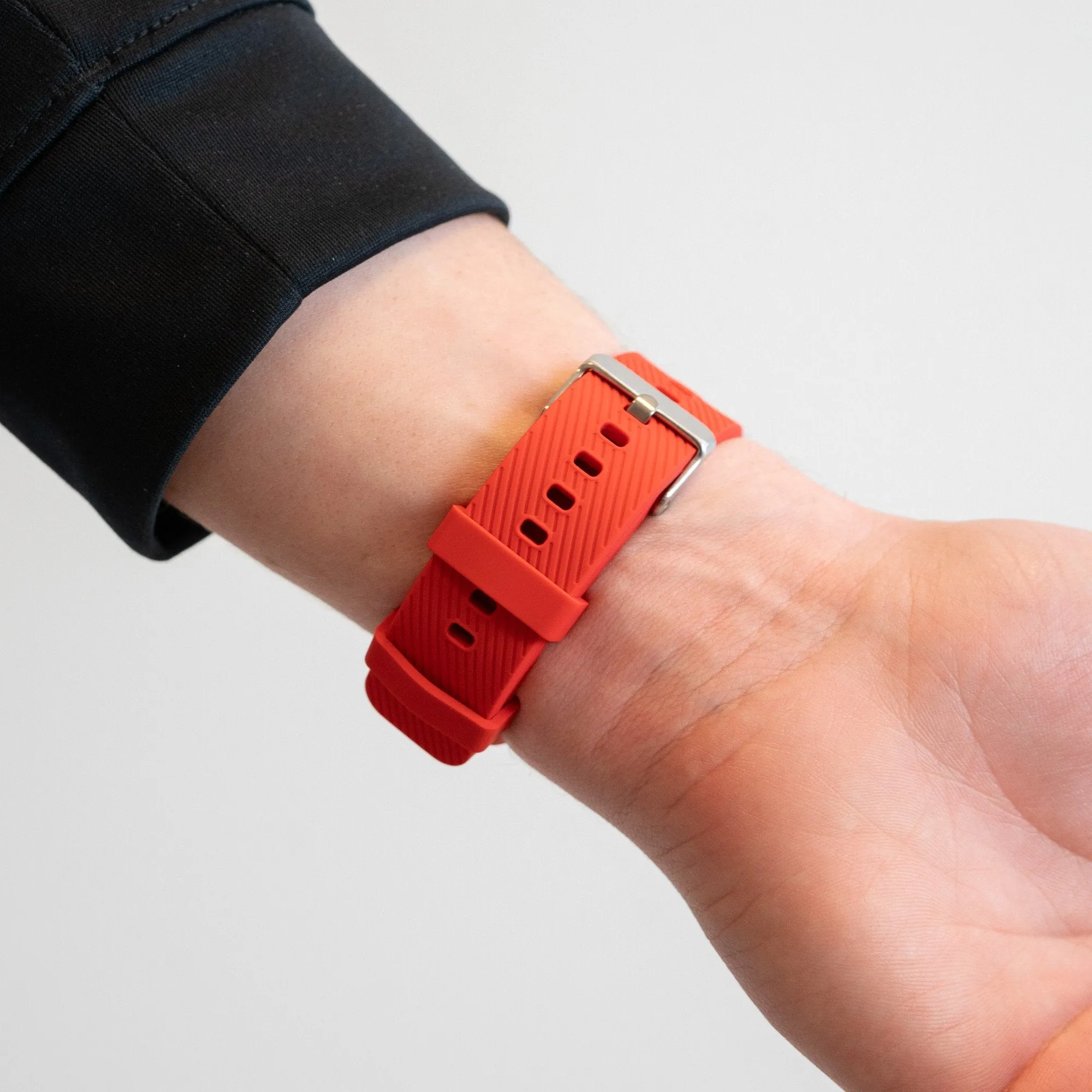 Best-Selling Bandz Redmi Watch 5 Active Silicone Strap 'Deluxe' (Red)  Limited Release!