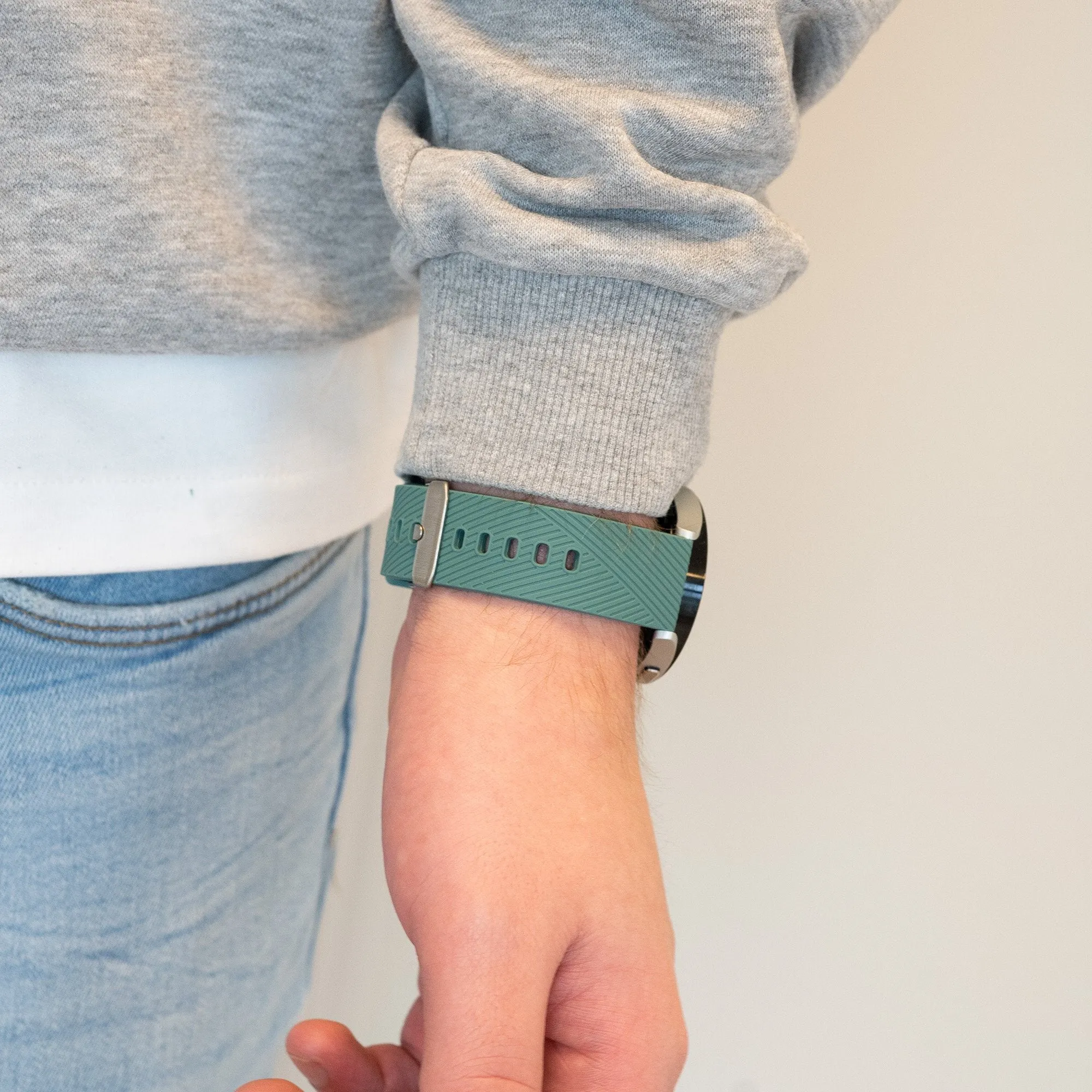 Best-Selling Bandz Redmi Watch 5 Active Silicone Strap 'Deluxe' (Viridian)  Limited Availability!