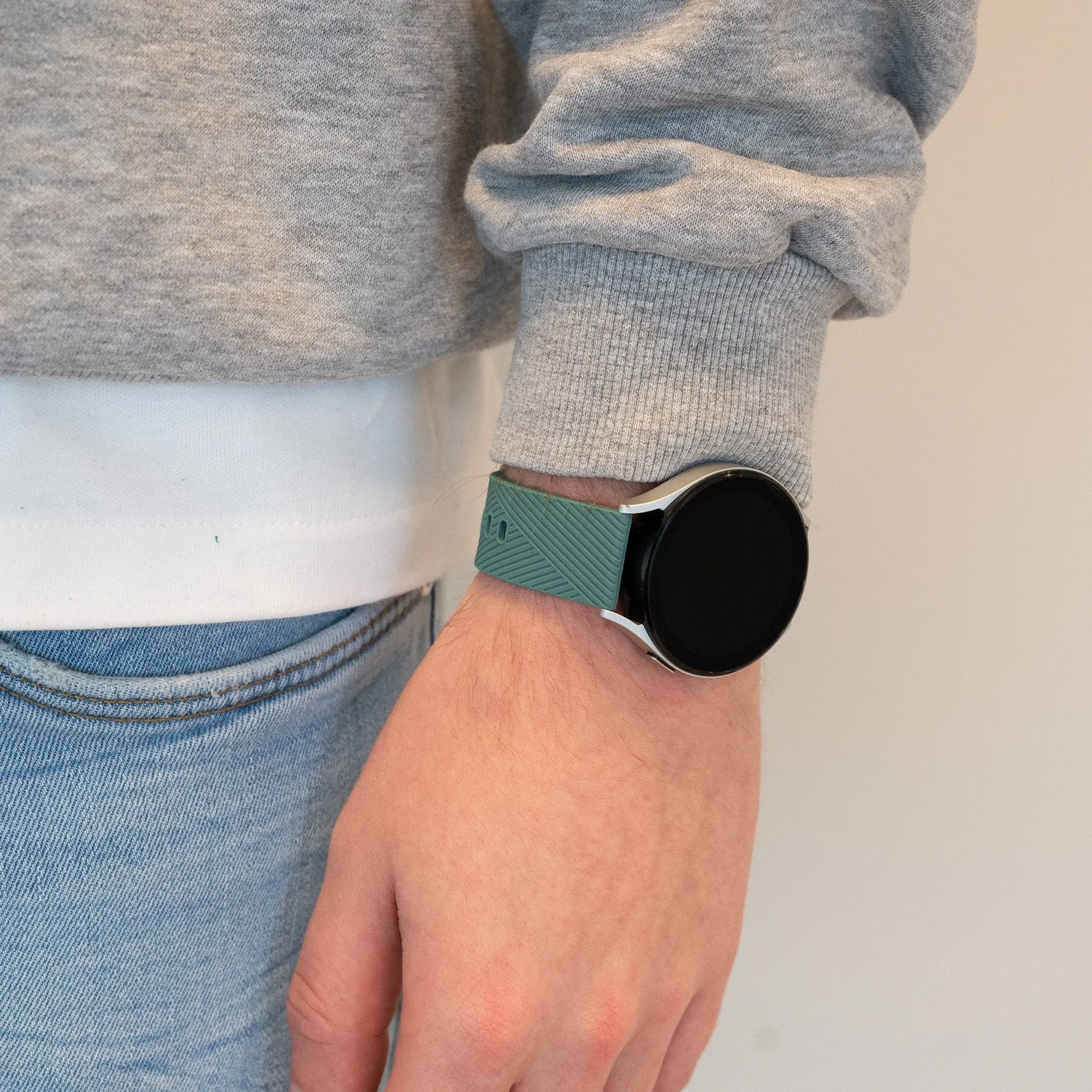 Best-Selling Bandz Redmi Watch 5 Active Silicone Strap 'Deluxe' (Viridian)  Limited Availability!