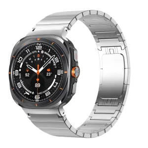 Best-Selling Bandz Samsung Galaxy Watch Ultra Titanium Strap 'One Bead' (Silver)  Last Chance!