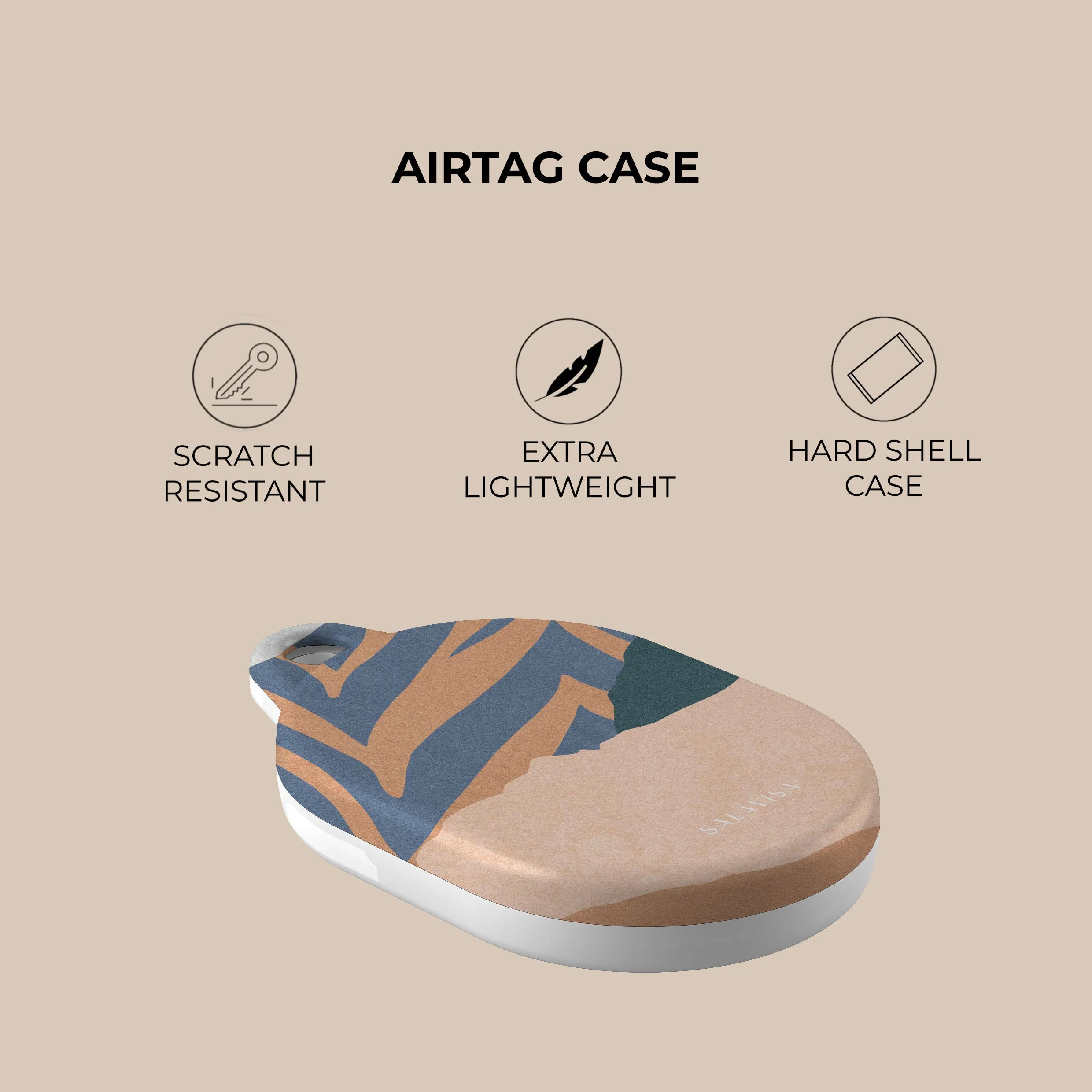 Best-Selling Beige Blissful AirTag Holder  Ends Soon!