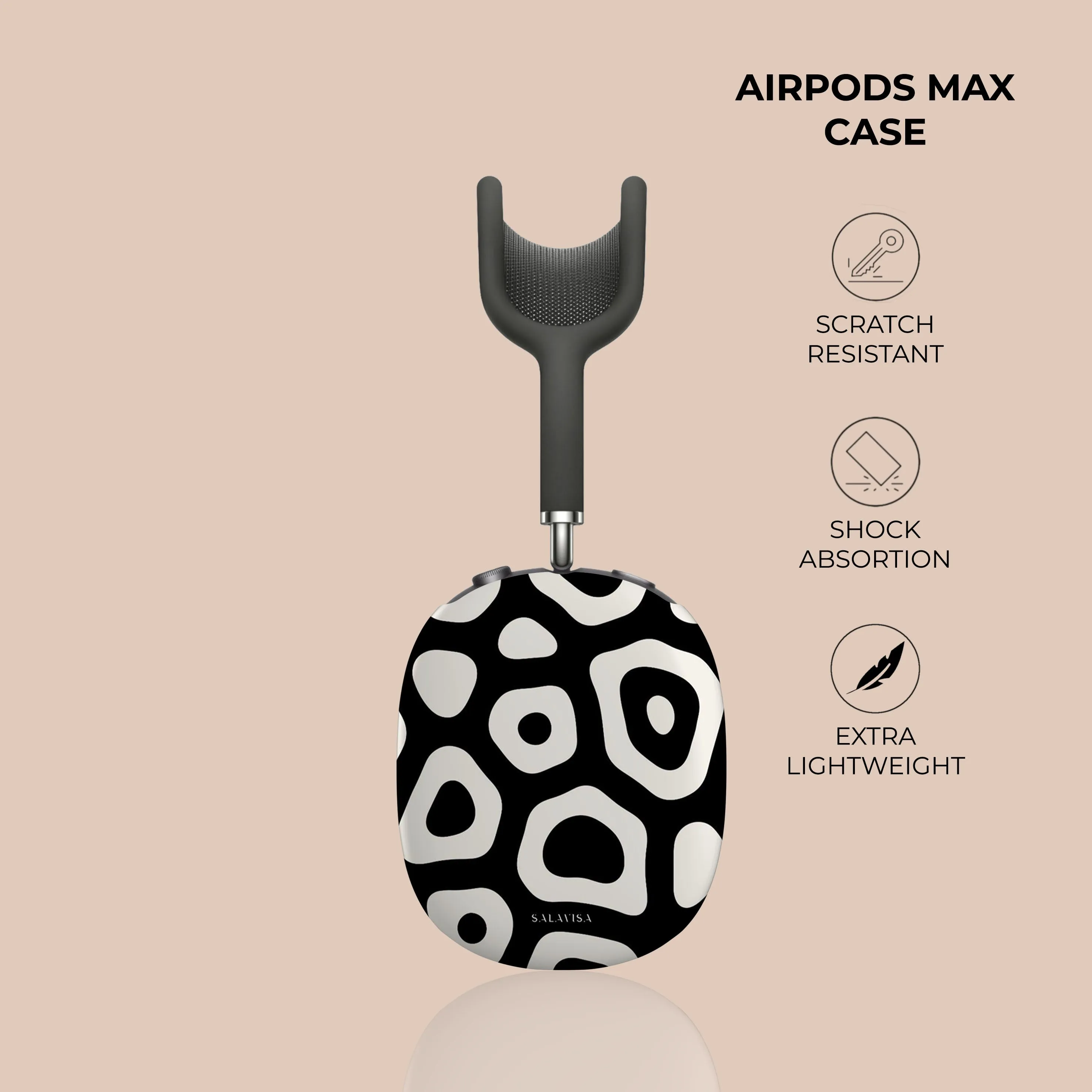Best-Selling Black & White Paws AirPods Max Case  Today Only!