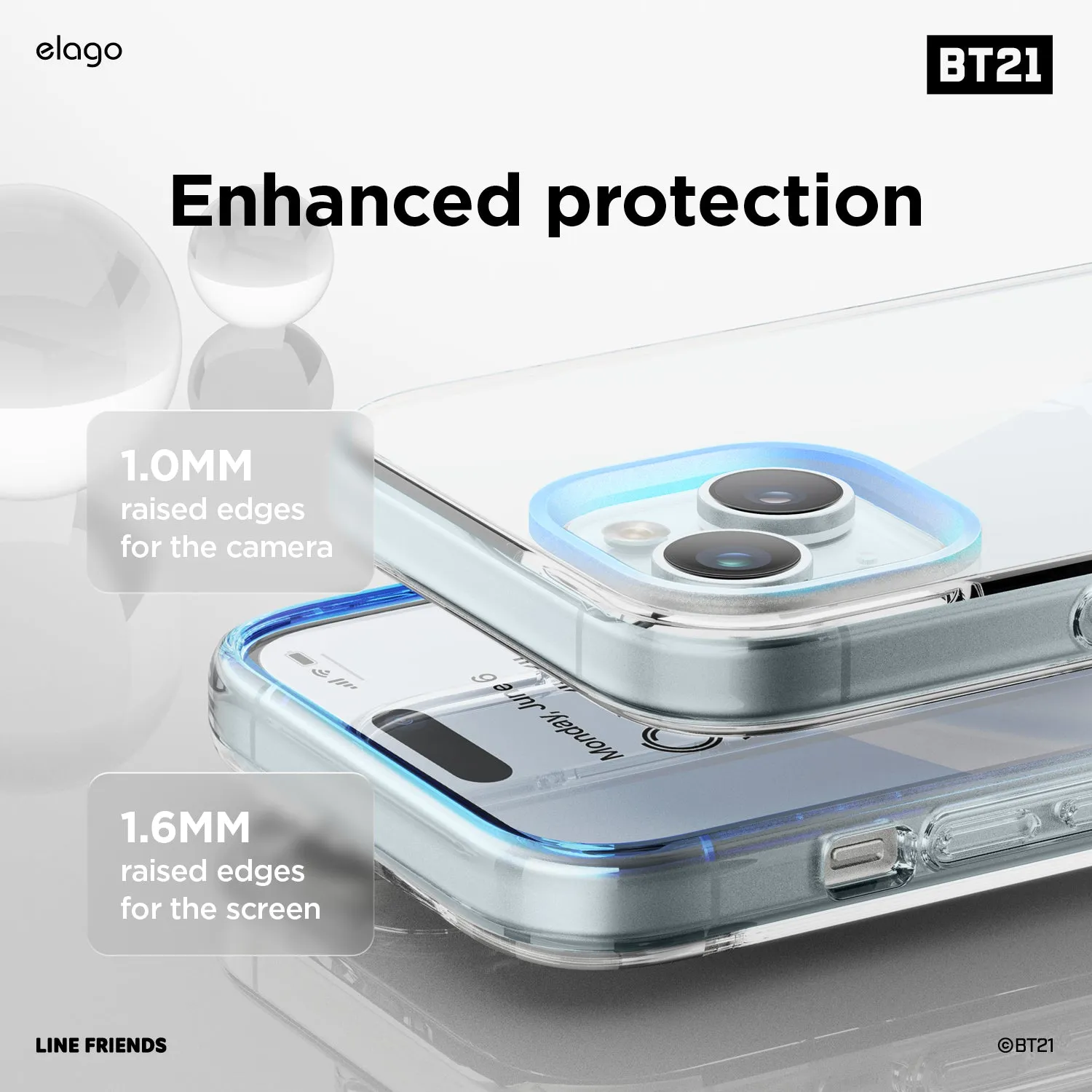Best-Selling BT21 | elago On the Cloud Hybrid Case for iPhone 15  Today Only!