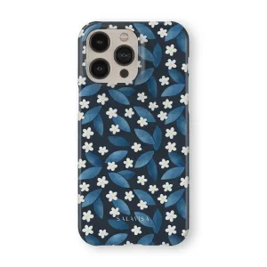 Best-Selling Dark Blue Summer Leafs Phone Case  Stylish & Comfortable