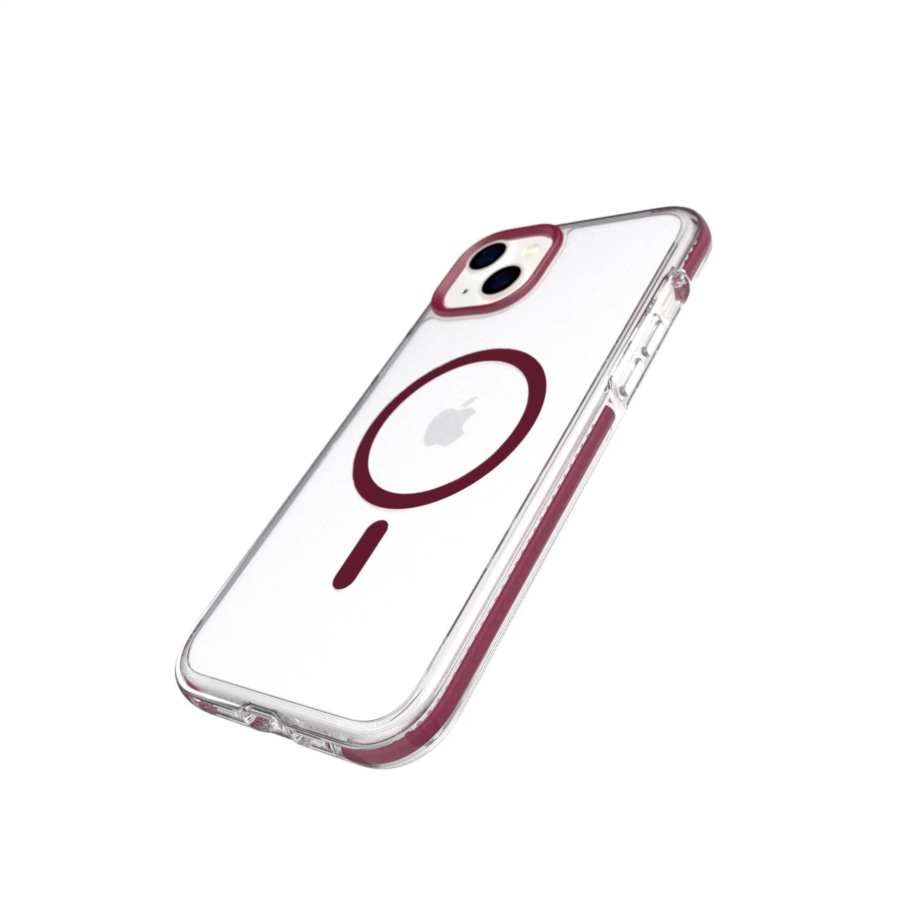 Best-Selling EvoCrystal - Apple iPhone 14 Plus Case MagSafe Compatible - Burgundy  Stylish & Comfortable