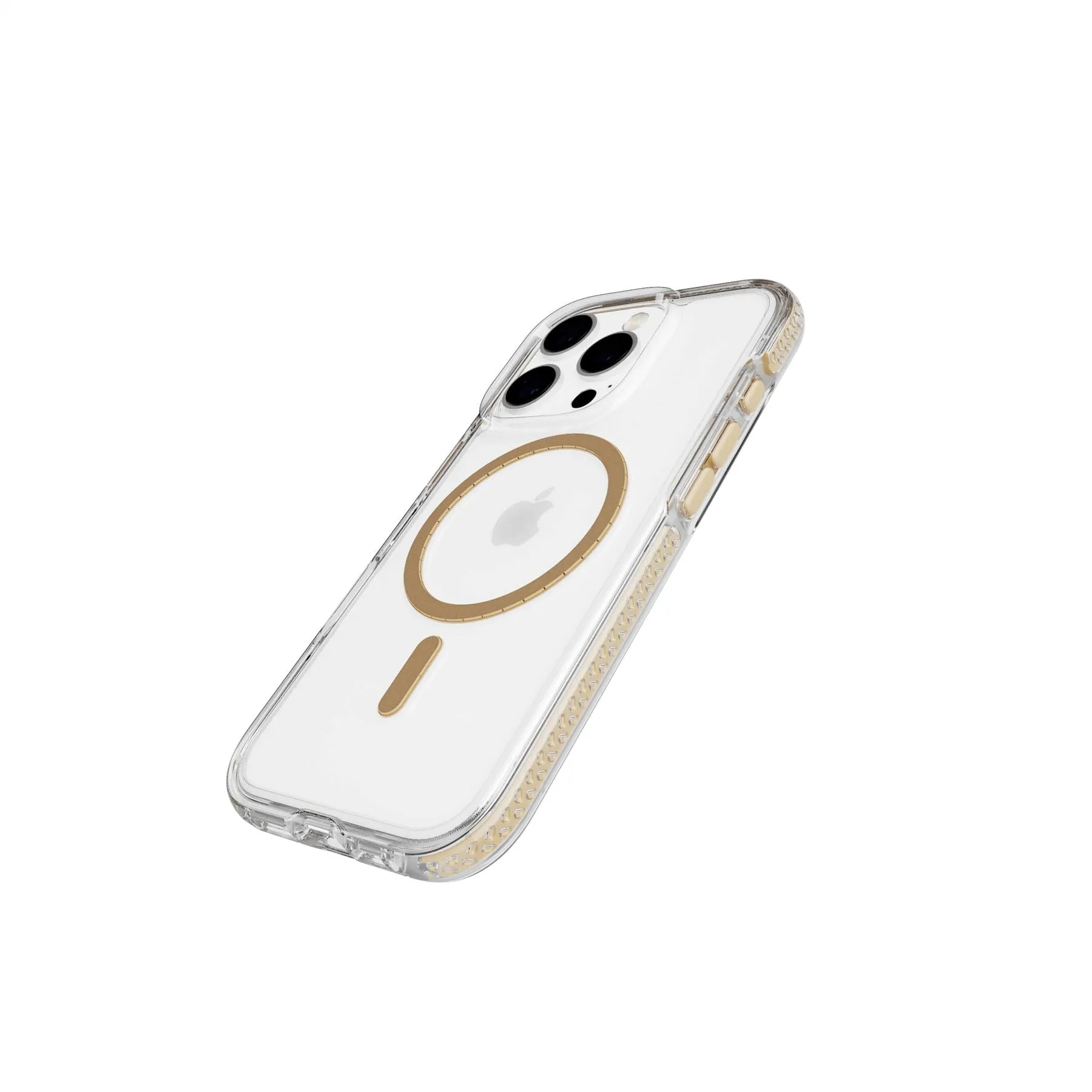 Best-Selling EvoCrystal - Apple iPhone 16 Pro Case MagSafe Compatible - Gold  Going Fast!