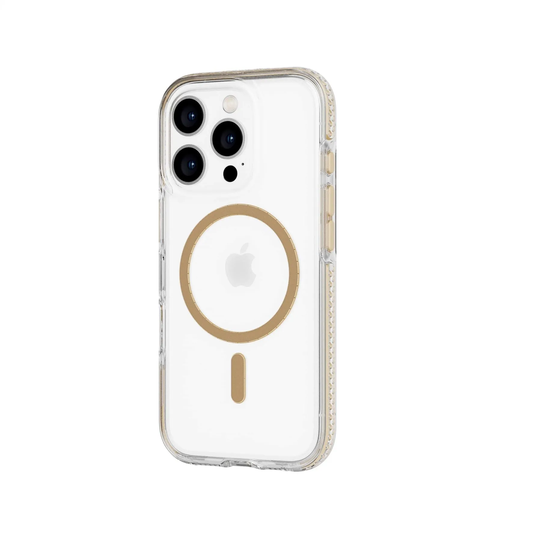 Best-Selling EvoCrystal - Apple iPhone 16 Pro Case MagSafe Compatible - Gold  Going Fast!