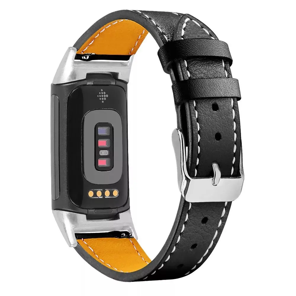 Best-Selling Fitbit Charge 6 Modern Leather Strap (Black)  Going Fast!