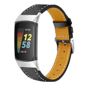 Best-Selling Fitbit Charge 6 Modern Leather Strap (Black)  Going Fast!