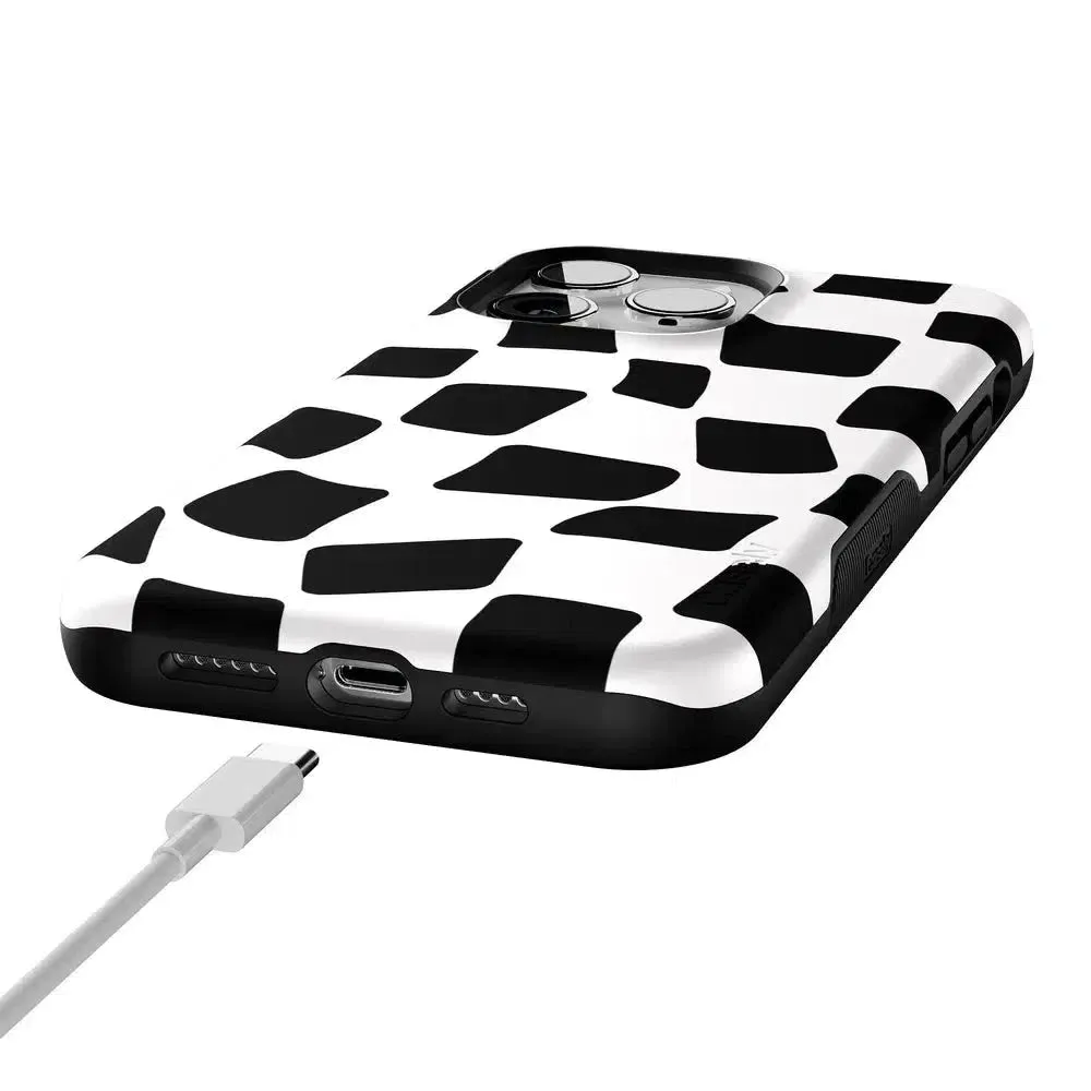 Best-Selling Funky Checkerboard | High Contrast Design Case  Going Fast!