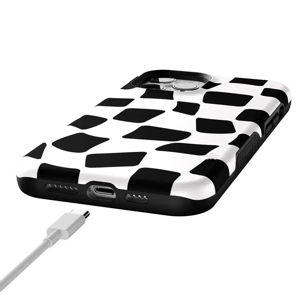 Best-Selling Funky Checkerboard | High Contrast Design Case  Going Fast!