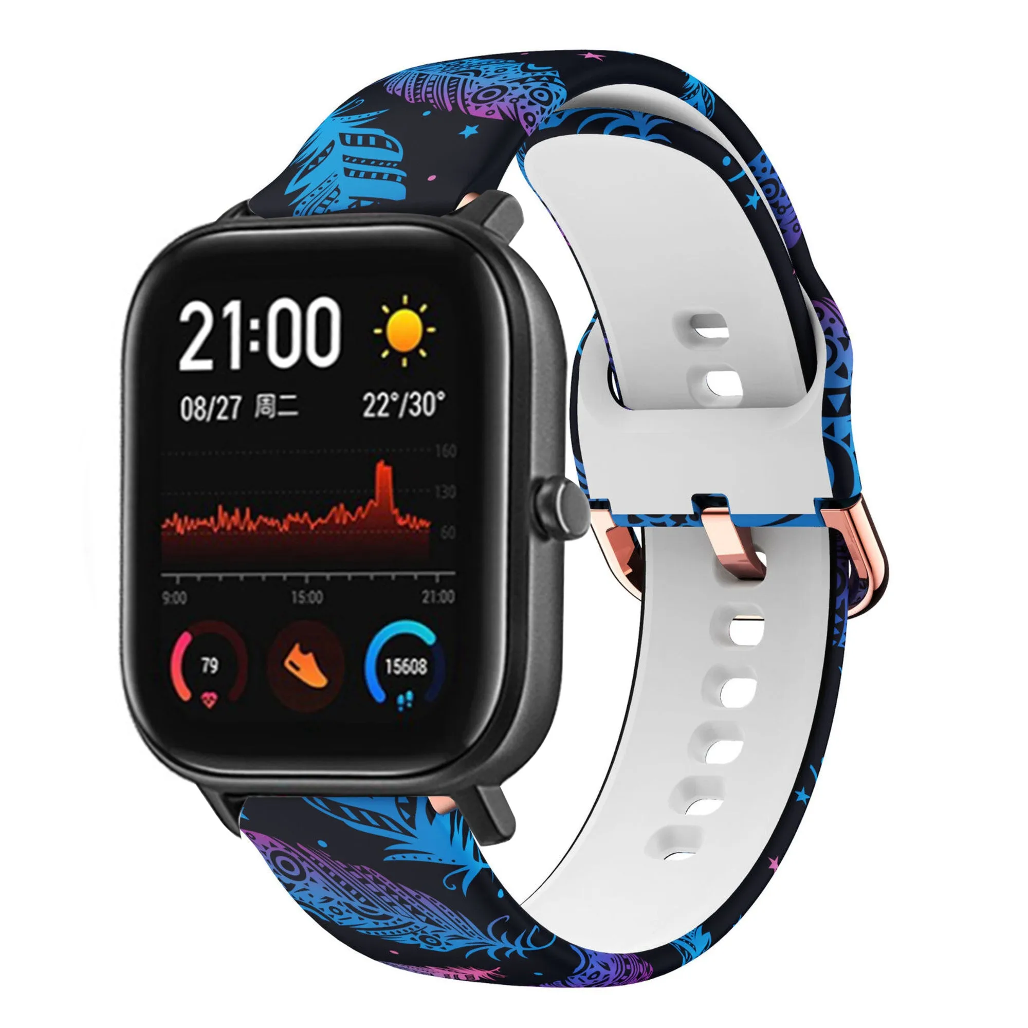 Best-Selling Funky Feather Xiaomi Amazfit GTS Strap  Stylish & Comfortable